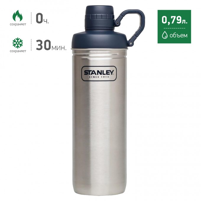 Бутылка для воды STANLEY ADVENTURE 0,79L стальной 10-02113-002 Бутылка для воды STANLEY ADVENTURE 0,79L стальной 10-02113-002