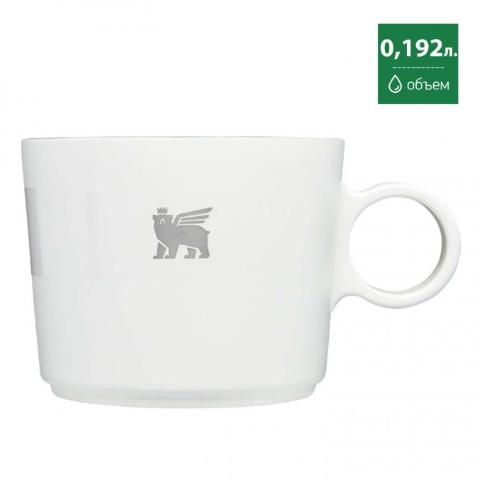 Кофейная кружка STANLEY ADVENTURE DAYBREAK 0,192L белый 10-11015-007 Кофейная кружка STANLEY ADVENTURE DAYBREAK 0,192L белый 10-11015-007