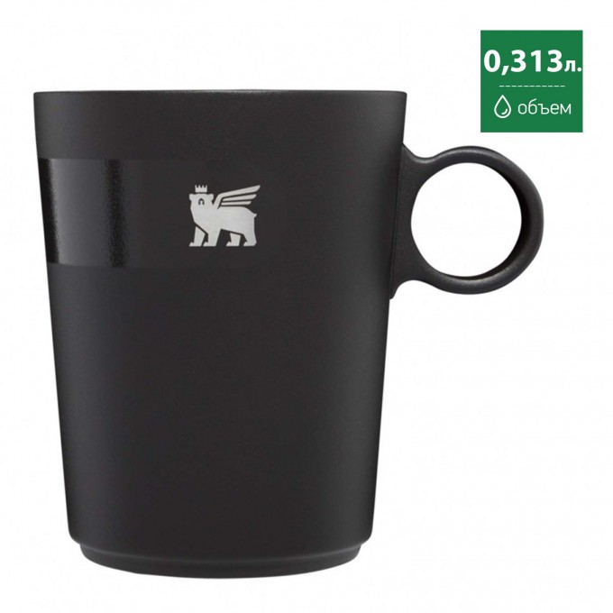 Кофейная кружка STANLEY ADVENTURE DAYBREAK 0,313L черный 10-11017-014 Кофейная кружка STANLEY ADVENTURE DAYBREAK 0,313L черный 10-11017-014