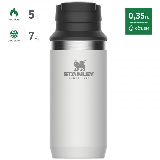 Термокружка STANLEY ADVENTURE 0,35L белый 10-02284-017 Термокружка STANLEY ADVENTURE 0,35L белый 10-02284-017