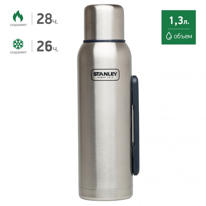 Термос STANLEY ADVENTURE 1,3L стальной 10-01603-002 Термос STANLEY ADVENTURE 1,3L стальной 10-01603-002