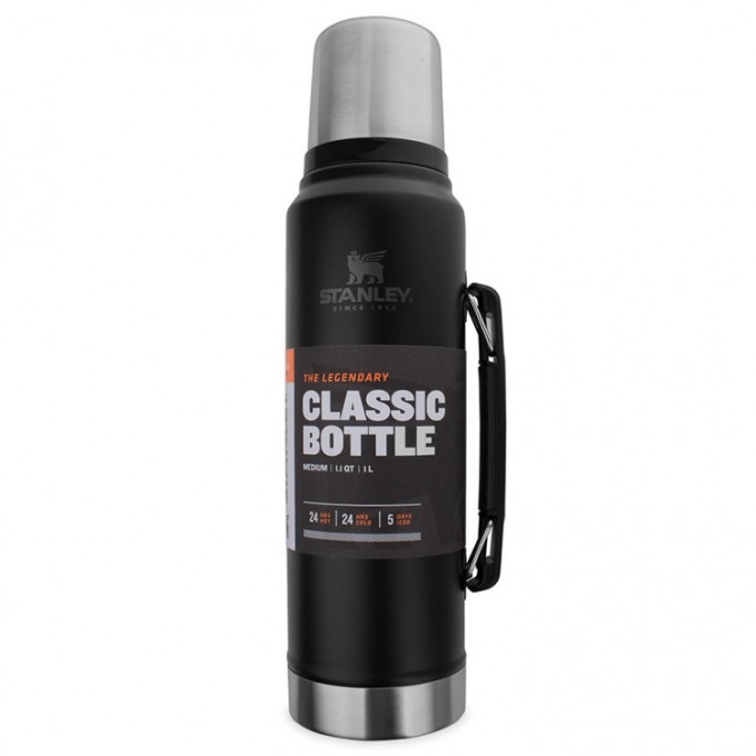 Термос STANLEY CLASSIC 1L черный 10-08266-002 Термос STANLEY CLASSIC 1L черный 10-08266-002