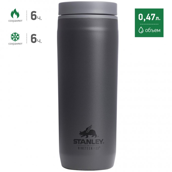Термостакан STANLEY NINETEEN13 TUMBLER 0,47L серый 10-00998-044 Термостакан STANLEY NINETEEN13 TUMBLER 0,47L серый 10-00998-044