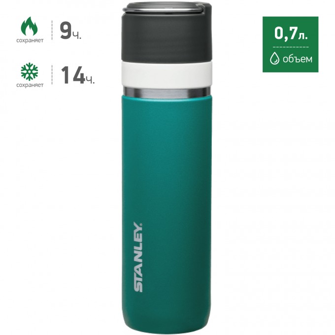 Термокружка STANLEY CERAMIVAC 0,7L бирюзовый 10-03108-010 Термокружка STANLEY CERAMIVAC 0,7L бирюзовый 10-03108-010