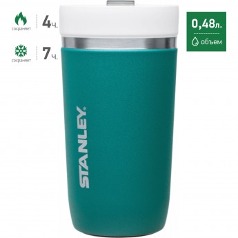 Термостакан STANLEY CERAMIVAC 0,48L 10-03110-009 бирюзовый