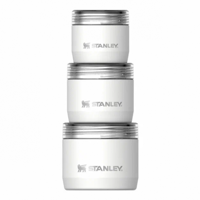 Набор контейнеров STANLEY ADVENTURE 1L/0,65L/0,41L белый 10-02108-016 Набор контейнеров STANLEY ADVENTURE 1L/0,65L/0,41L белый 10-02108-016